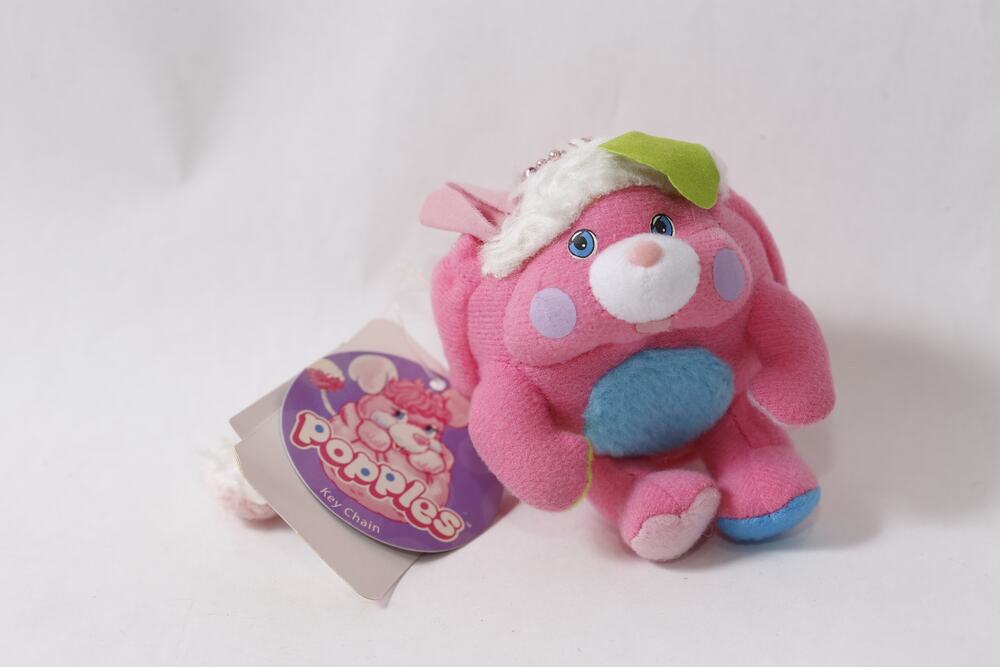Rare Japan Excl Popples Party Popple Plush Keychain Bag Clip ~ 260917-WH 400